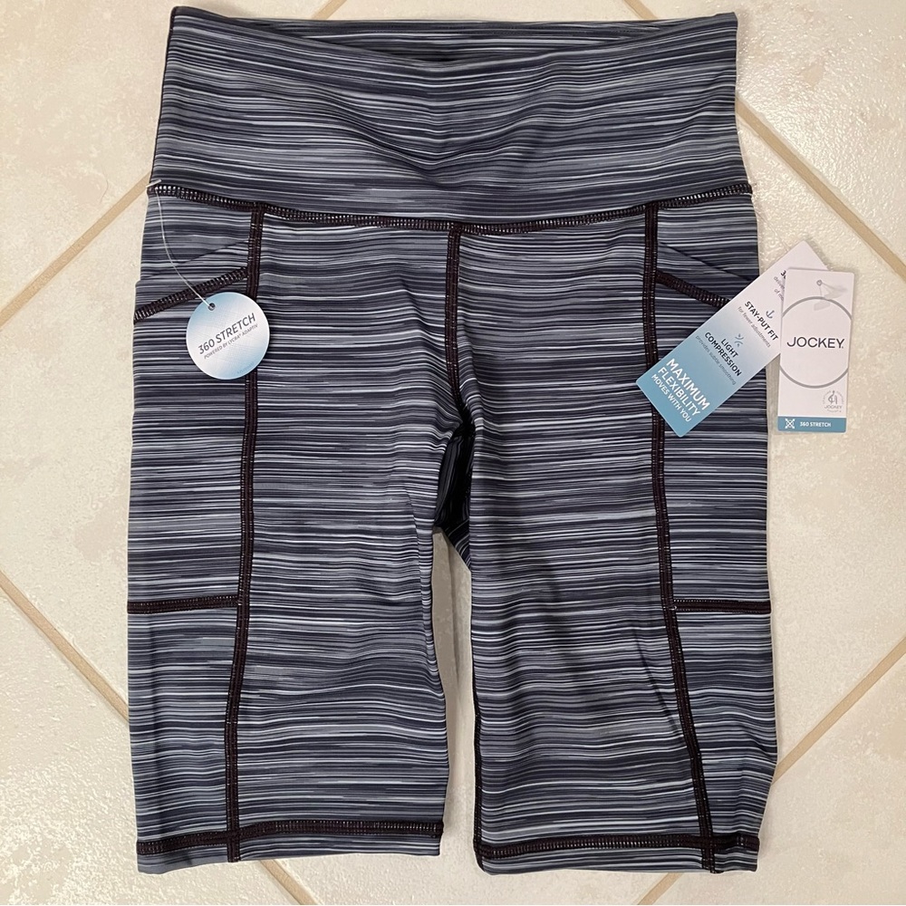 Jockey 360 Stretch Performance Bike Shorts Size Small